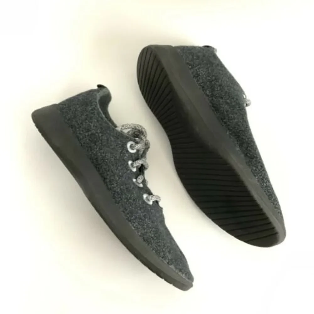 Allbirds Wool Runners Comfort Shoes Natural Black 7